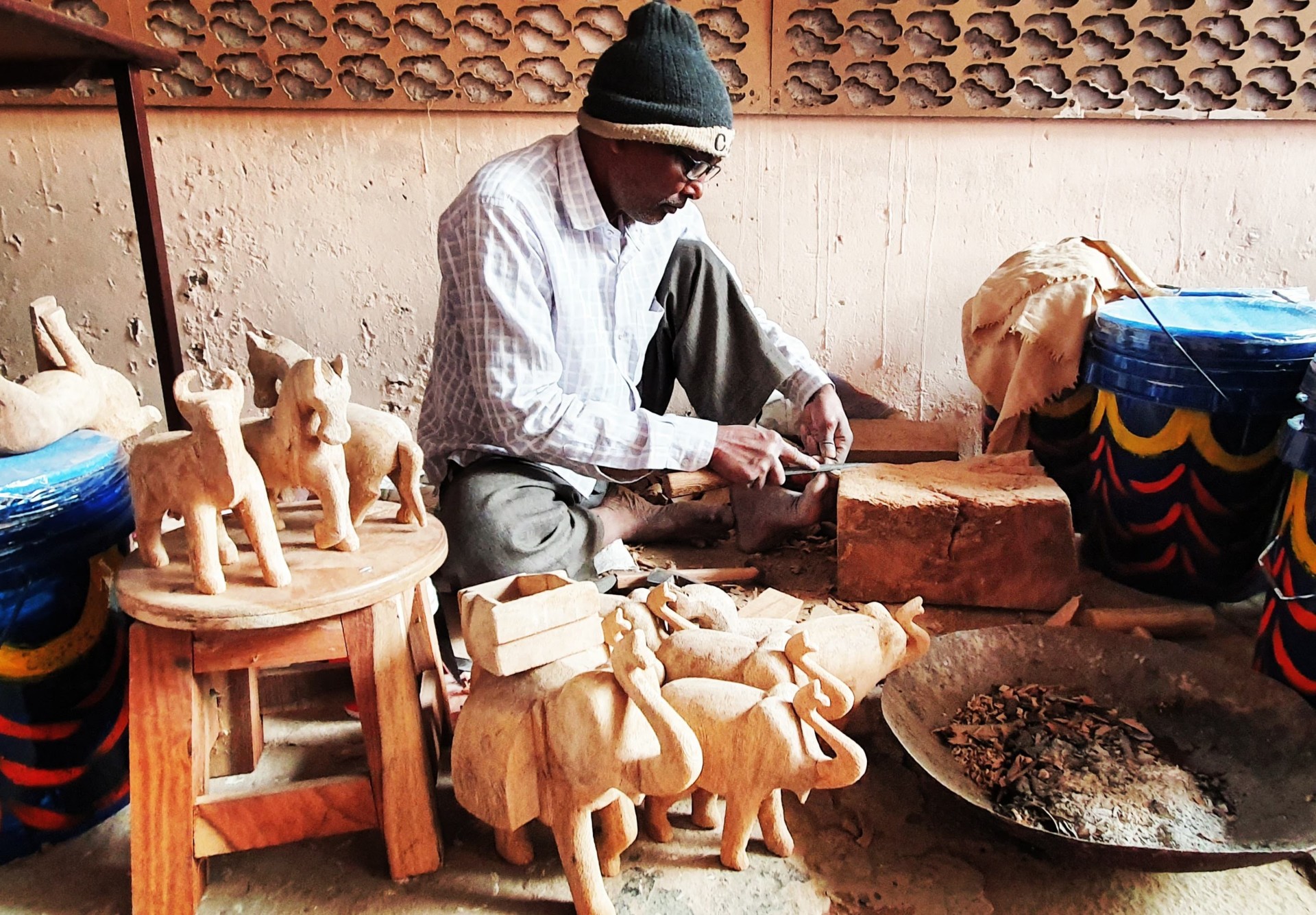 The Transformative Art of Wood Toy Carvers in India’s Varanasi