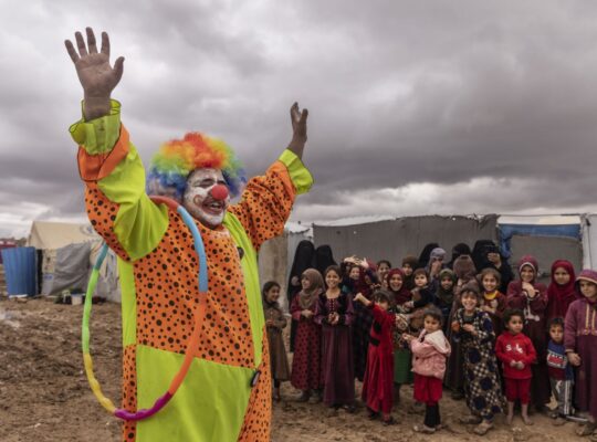 A Rare Distraction for Youngsters at a Syrian Camp Spotlights a Precarious Existence
