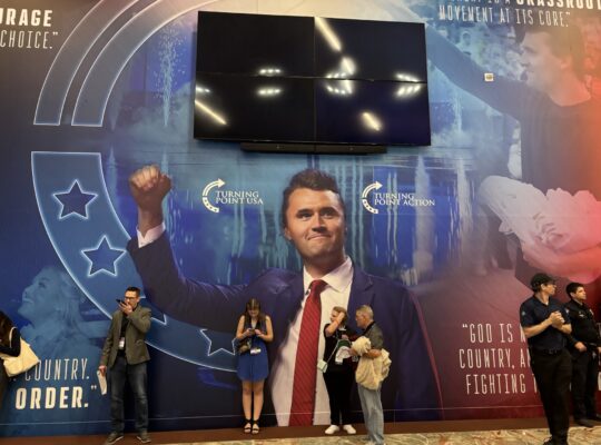 Charlie Kirk’s Memory Is the Only Thing Uniting AmericaFest Attendees