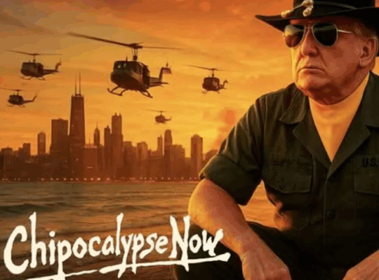 Trump’s ‘Chipocalypse Now’ Meme Sends a Message With Deep Historical Roots