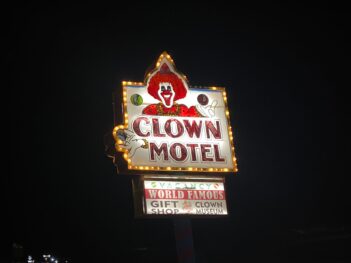 In the American West, a Clown Motel and a Cemetery Tell a Story of Kitsch and Carnage