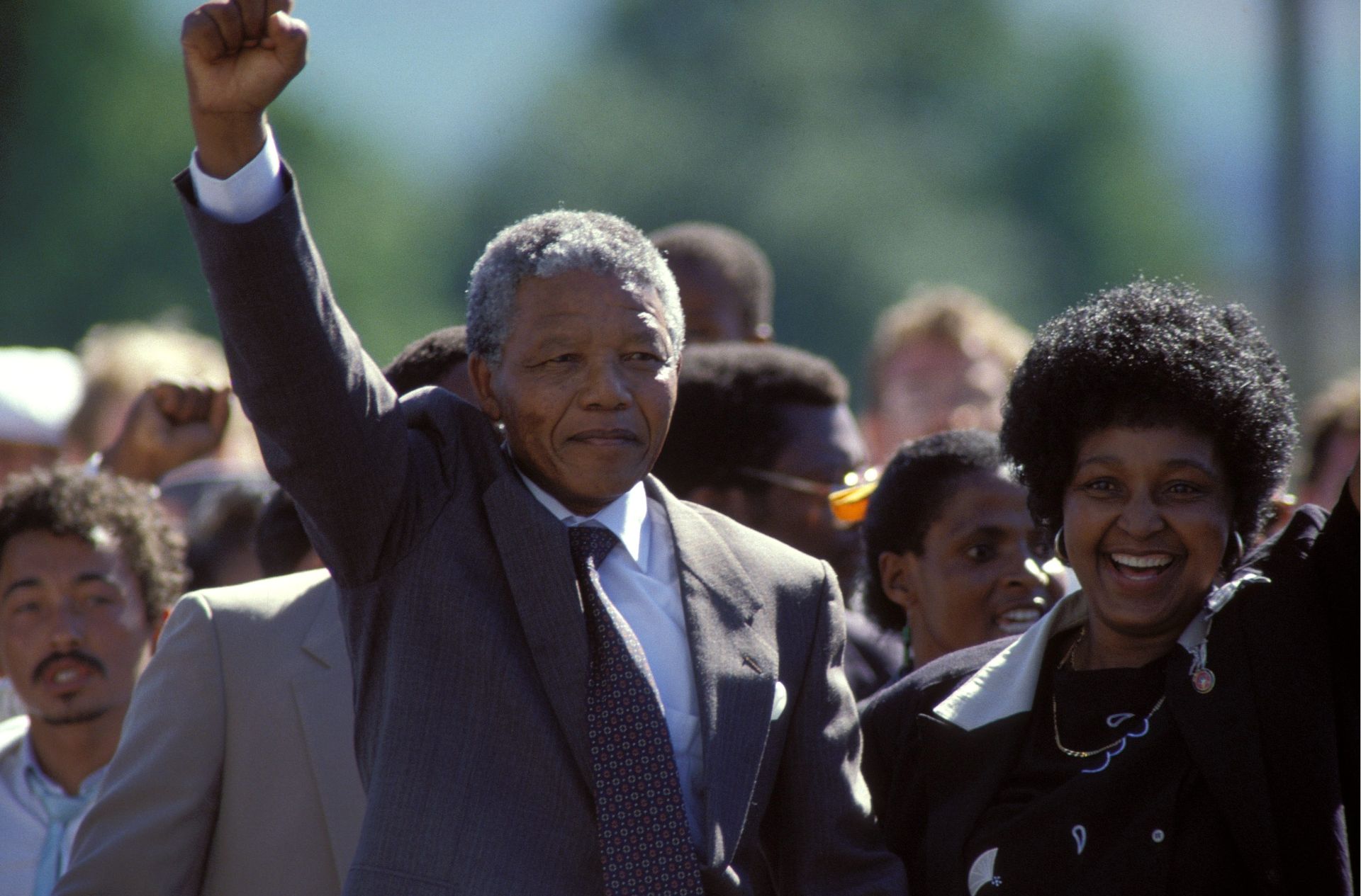 Nelson Mandela Becoming President