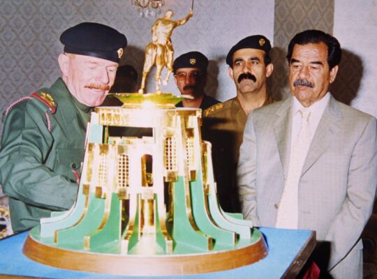 Saddam Hussein’s Extravagant Birthday Cake Was a Major Event
