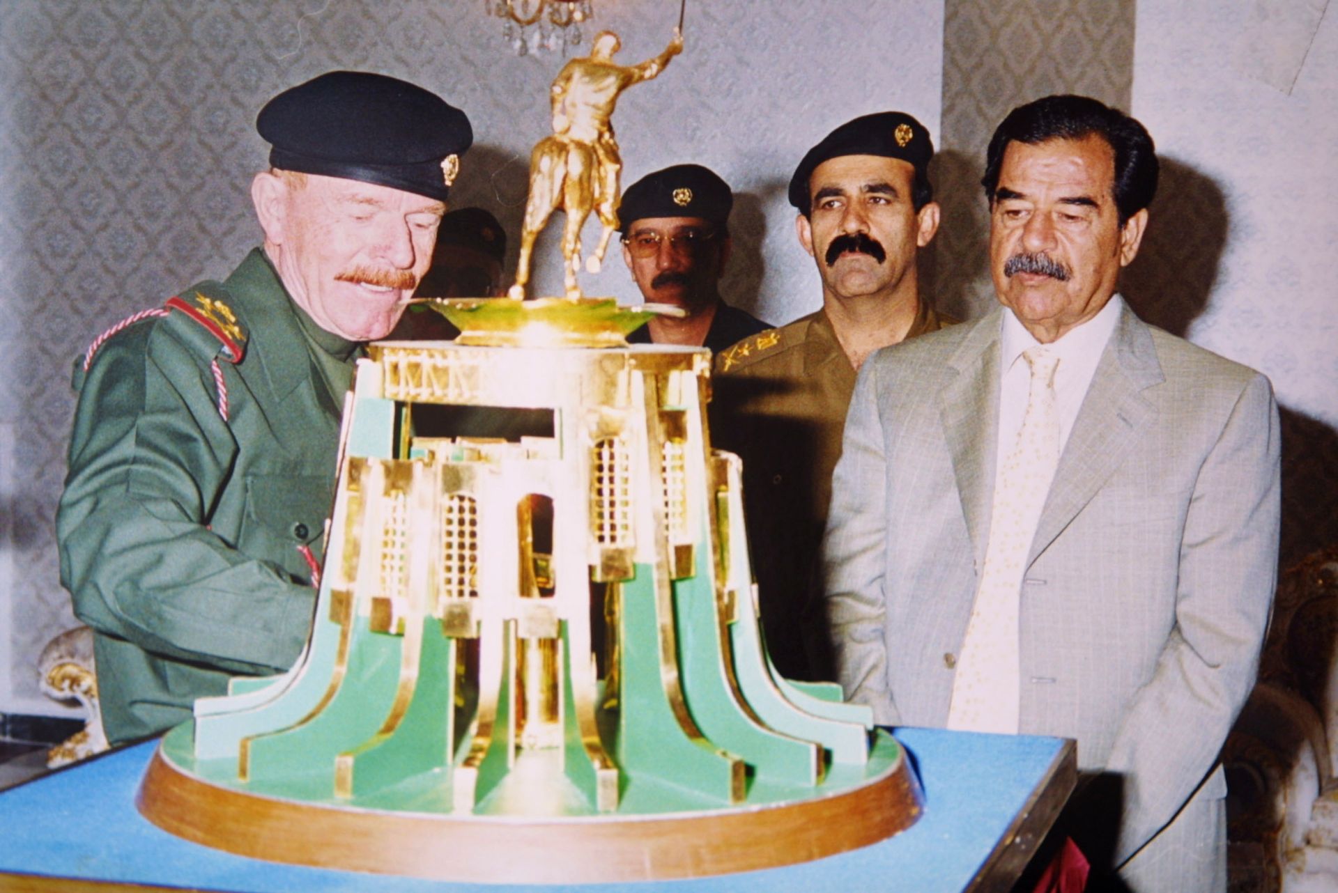 Saddam Hussein’s Extravagant Birthday Cake Was a Major Event
