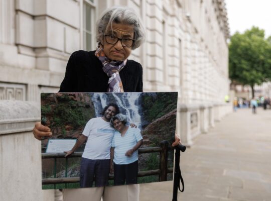 Perilously Close to Death, a Mother Continues Her Hunger Strike