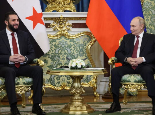 Putin Updates His Syria Strategy