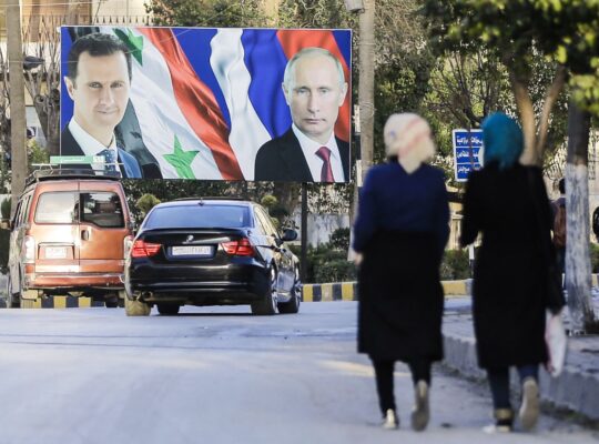 With Assad in Moscow, Putin Scrambles To Save Face — and His Syrian Bases