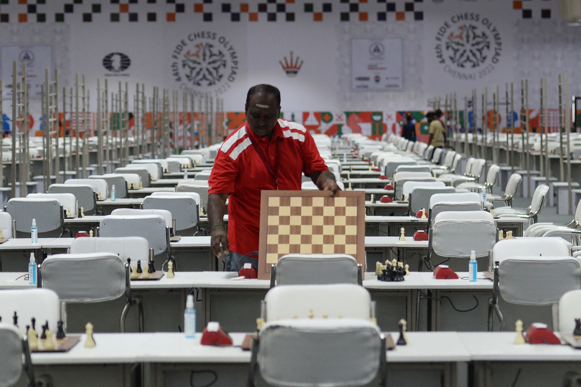 Chess Olympiad: Preparations on, test tournament held