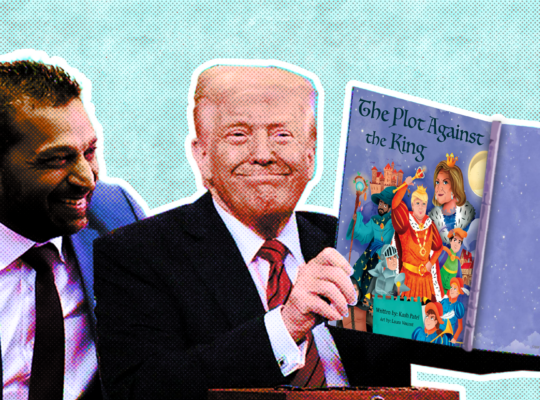 What Kash Patel’s Children’s Books Reveal About the MAGA Movement