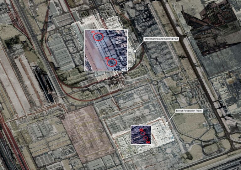 How Israeli Airstrikes Targeted Iran’s Steel Industry