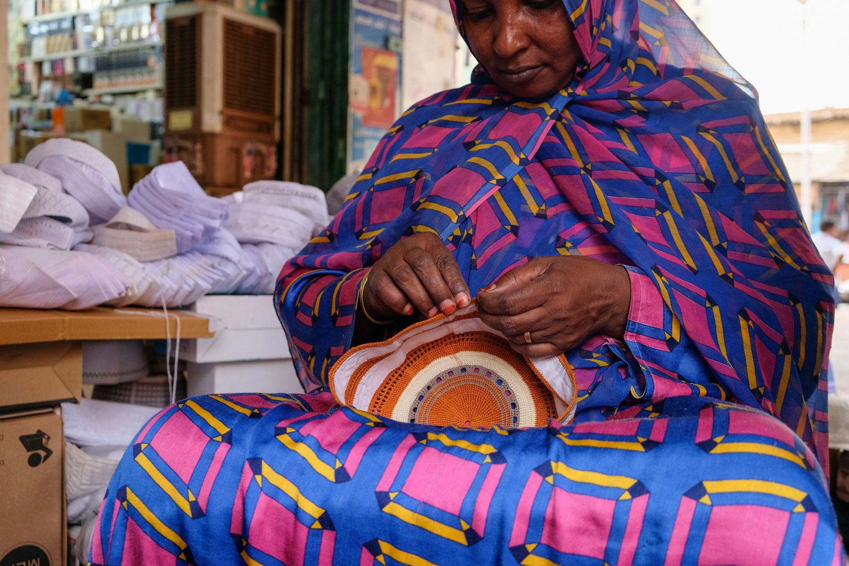 A Vanishing Craft: Khartoum’s Handmade Skull Caps
