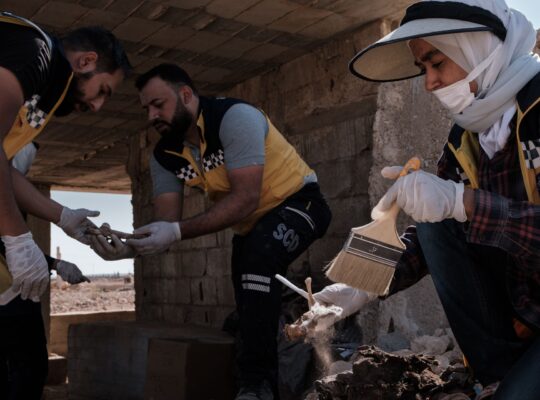 The White Helmets’ Search for Syria’s Disappeared
