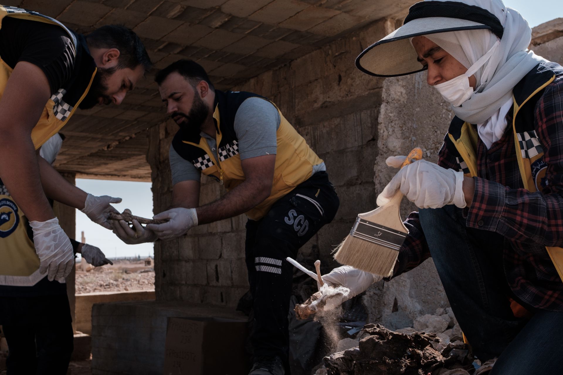 The White Helmets’ Search for Syria’s Disappeared