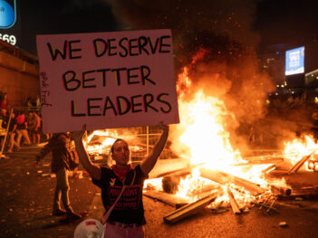 Protesters Shut Down Tel Aviv — Again