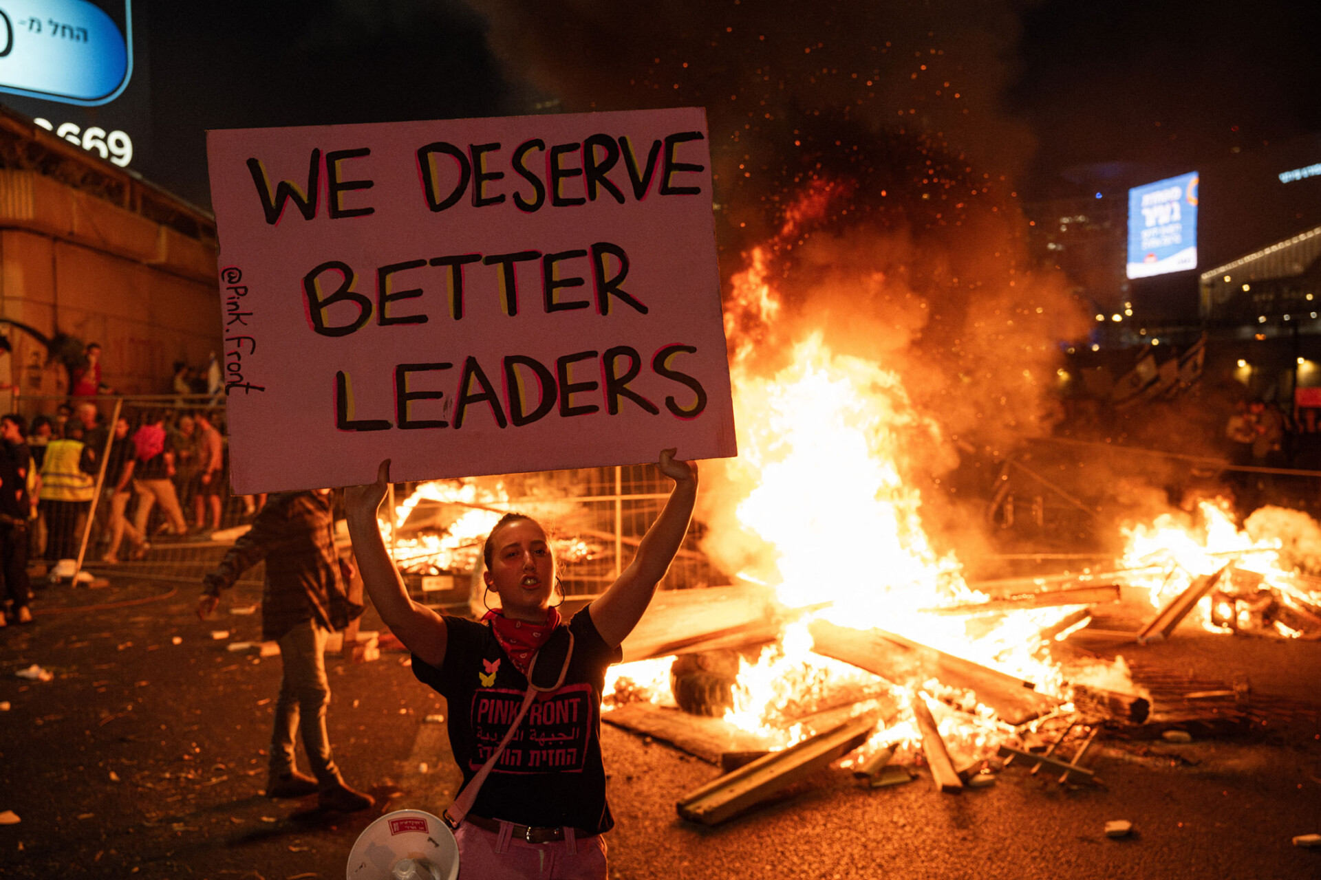 Protesters Shut Down Tel Aviv — Again