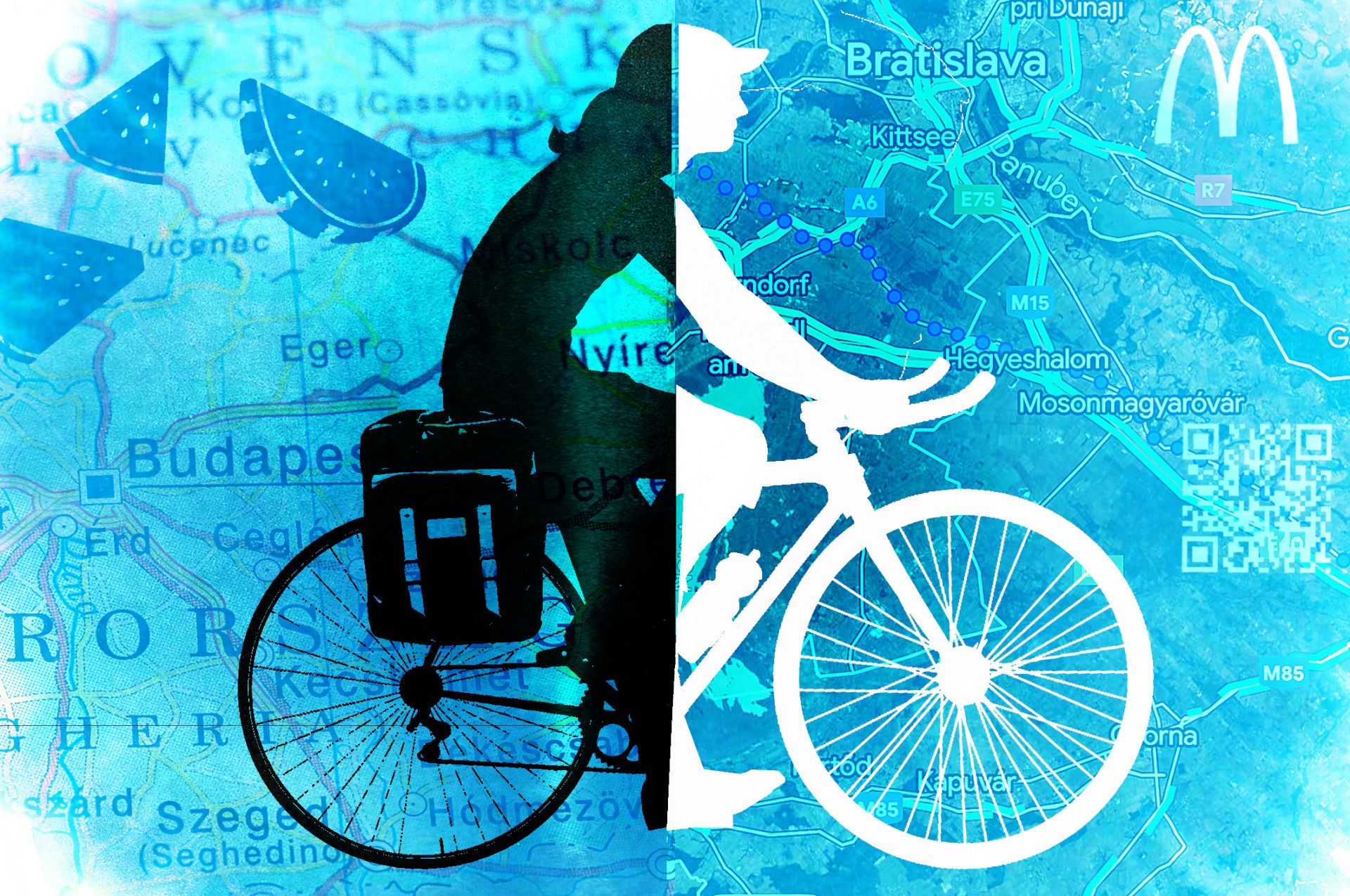 Cycling in Search of a Disappearing Europe