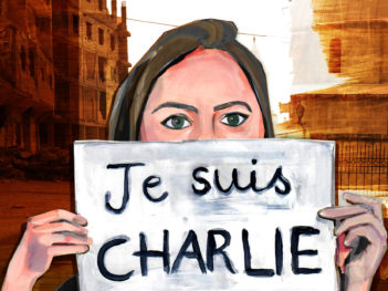Je Suis Charlie in East Aleppo