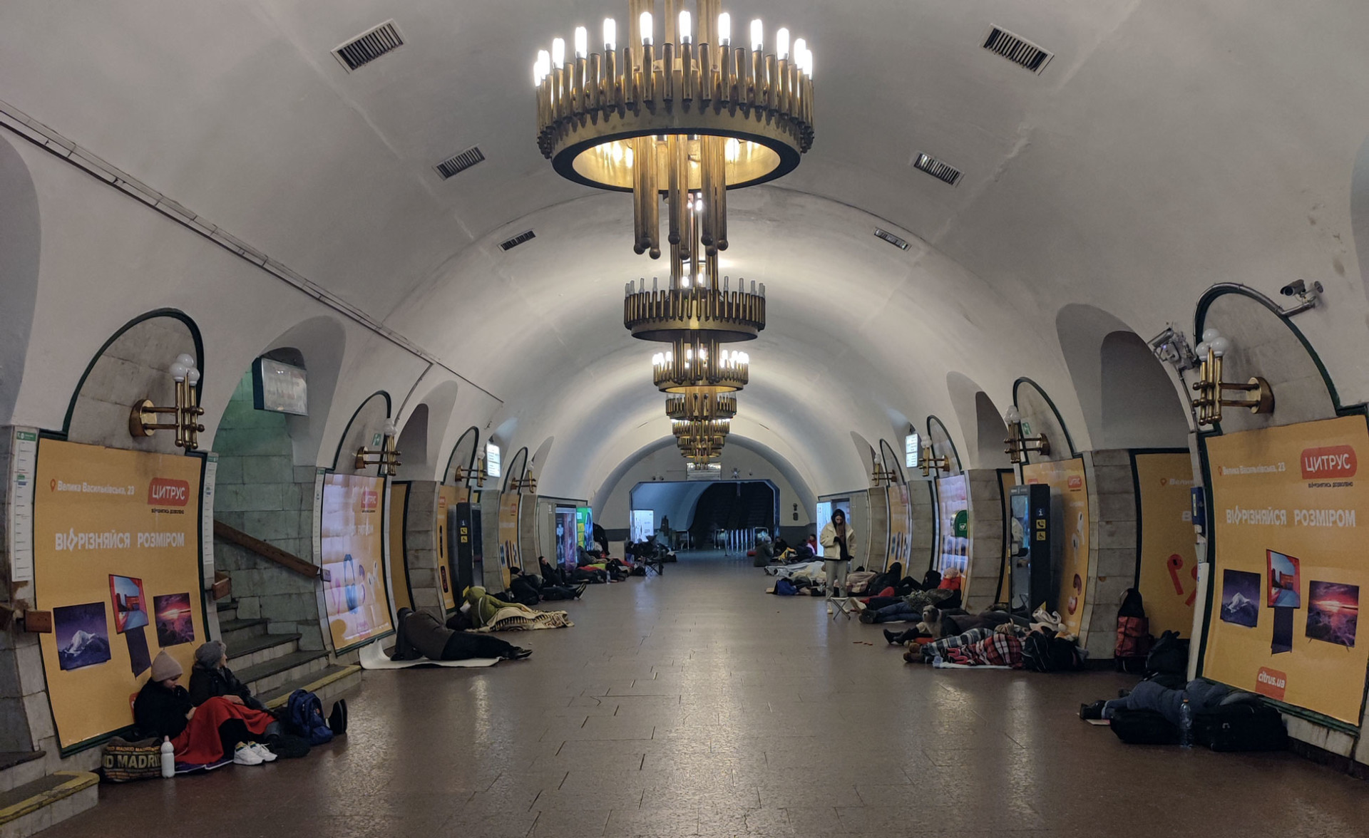 Love Survives Russia’s Onslaught in Kyiv’s Underground