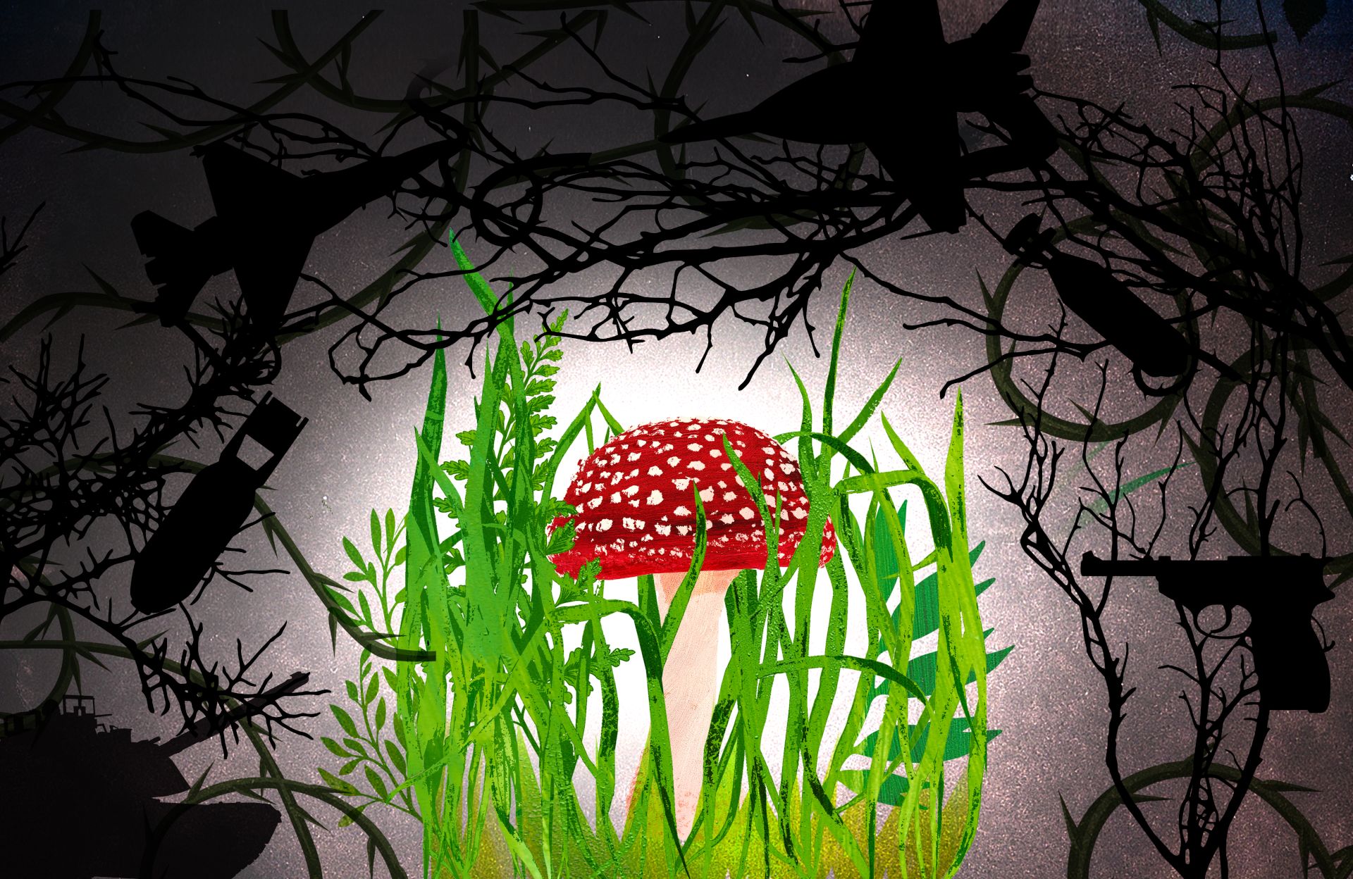 The Mushroom Captivating Wartime Ukraine